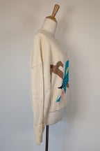 Cools Club Parrot Knit Jumper Size 12 BNWT RRP $169.95