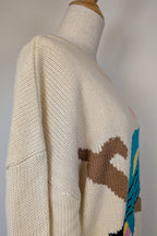 Cools Club Parrot Knit Jumper Size 12 BNWT RRP $169.95