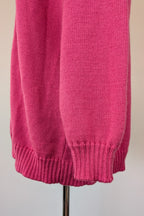 Vintage 80s Casaveen Pink Pure New Wool Cardigan (Made in Tasmania) Size M