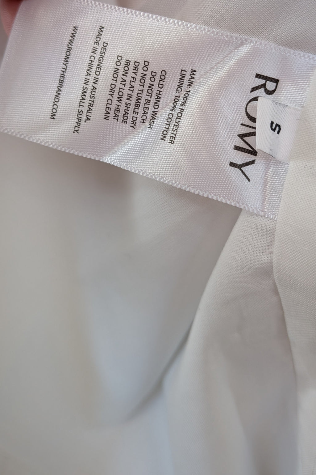 ROMY The Brand x Loralee Jade Strapless Tailored Midi Dress Size S BNWT RRP $319