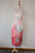 ROMY The Brand x Loralee Jade Strapless Tailored Midi Dress Size S BNWT RRP $319