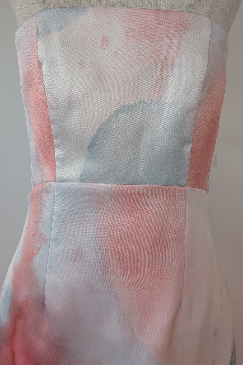 ROMY The Brand x Loralee Jade Strapless Tailored Midi Dress Size S BNWT RRP $319