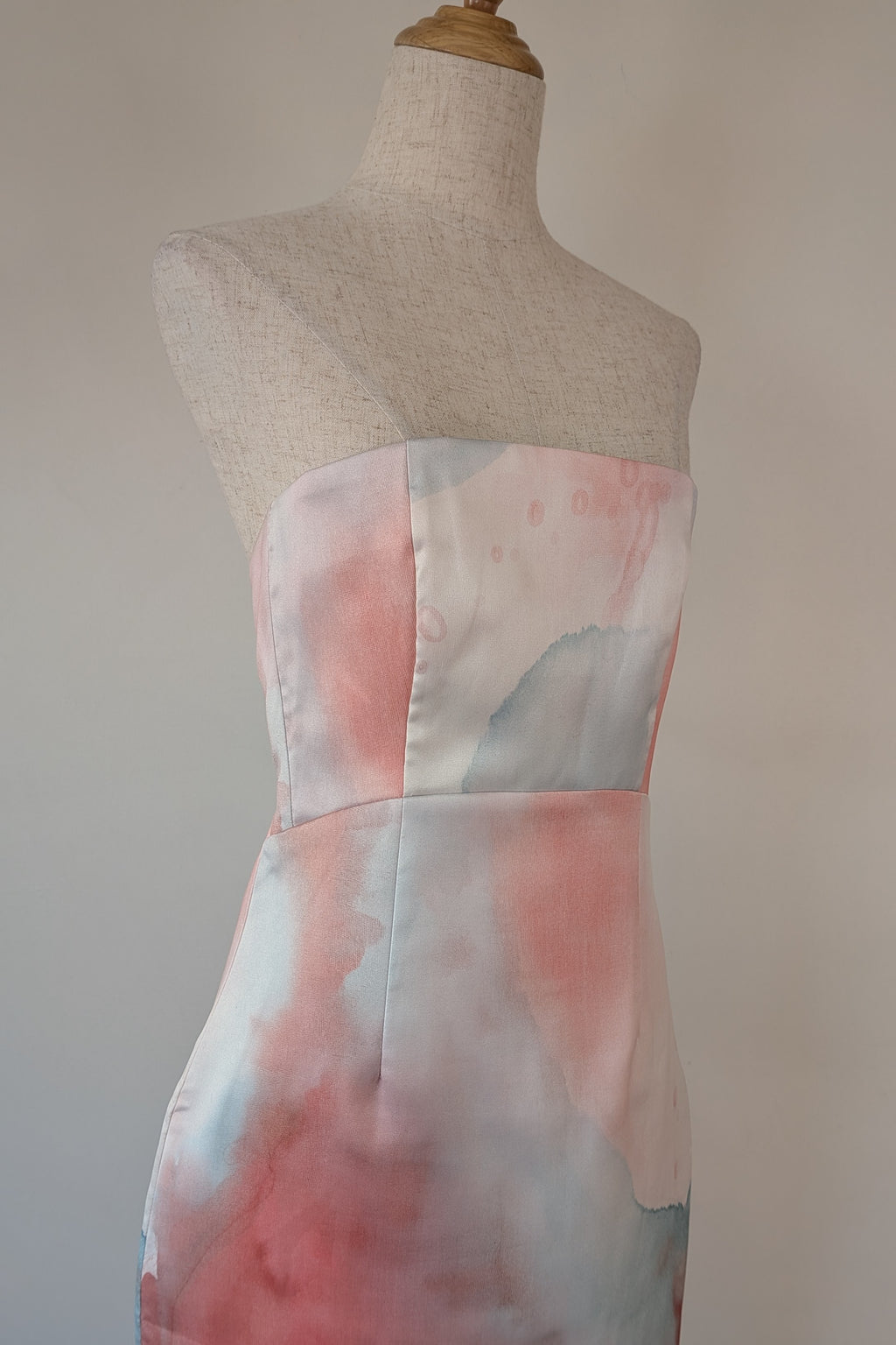 ROMY The Brand x Loralee Jade Strapless Tailored Midi Dress Size S BNWT RRP $319