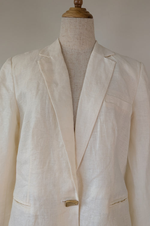 Aje Rosa Broderie Blazer in Ivory Size 10 BNWOT RRP $495