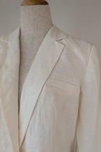 Aje Rosa Broderie Blazer in Ivory Size 10 BNWOT RRP $495