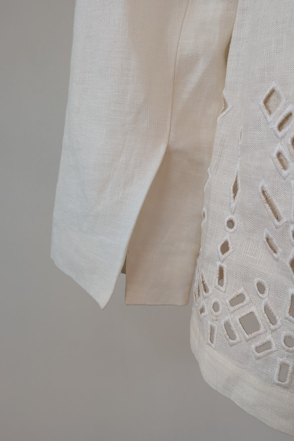 Aje Rosa Broderie Blazer in Ivory Size 10 BNWOT RRP $495