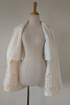 Aje Rosa Broderie Blazer in Ivory Size 10 BNWOT RRP $495