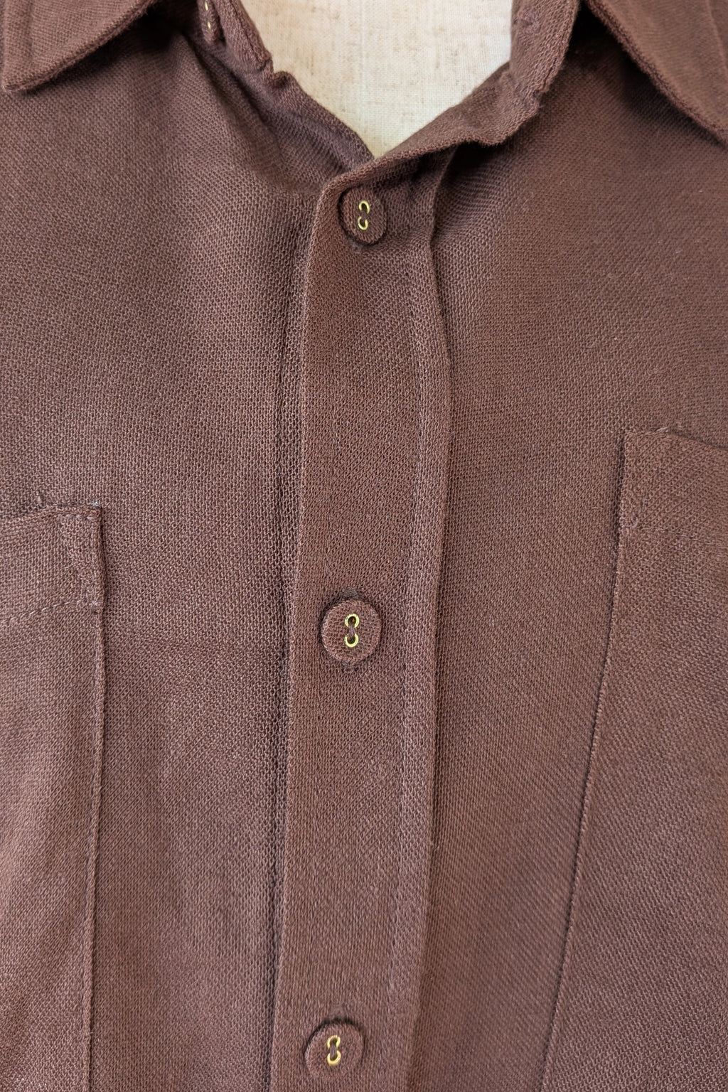 Cools Club Aries Shirt in Coffee Linen Size 14 BNWT RRP $129