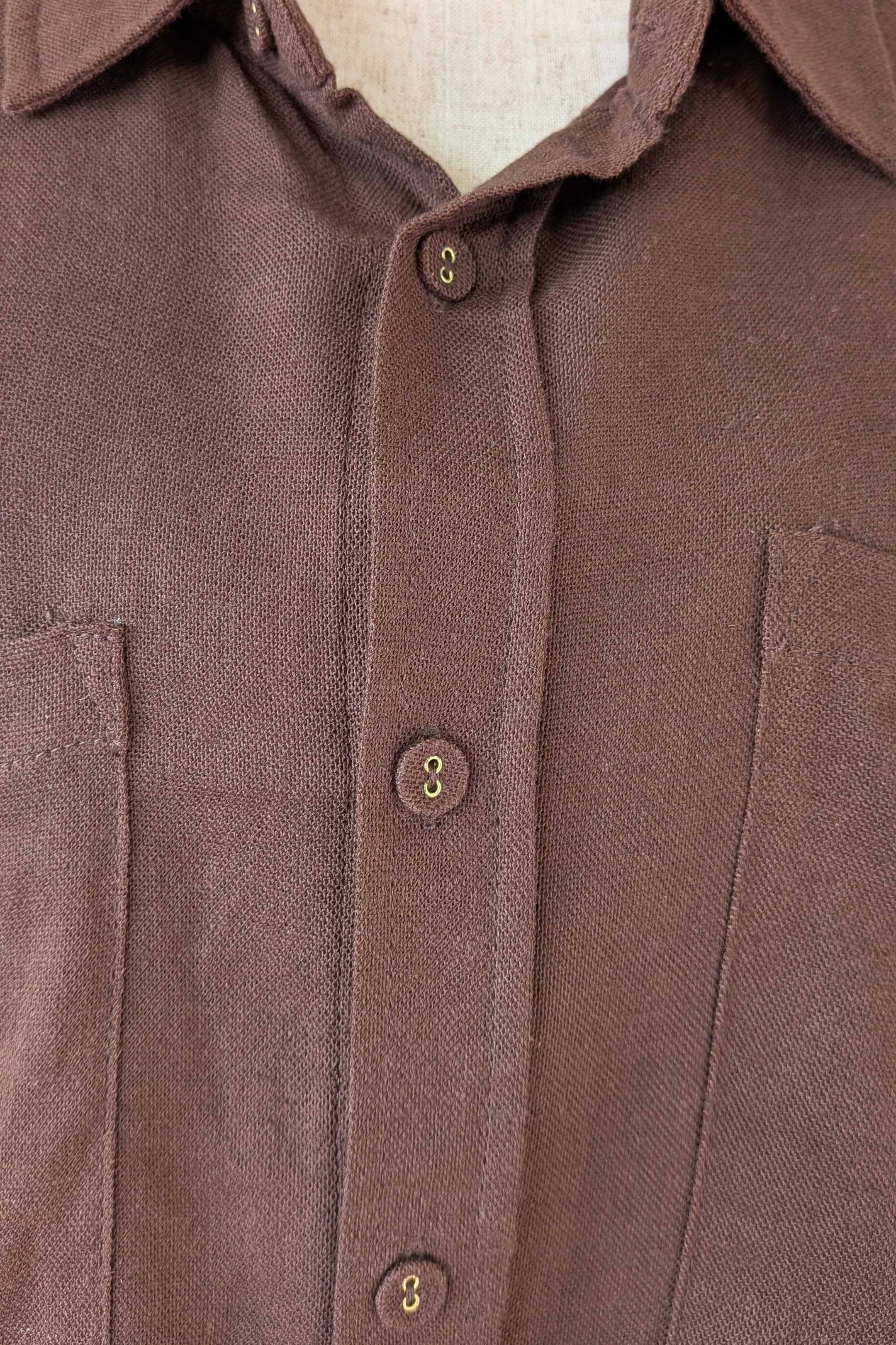 Cools Club Aries Shirt in Coffee Linen Size 14 BNWT RRP $129