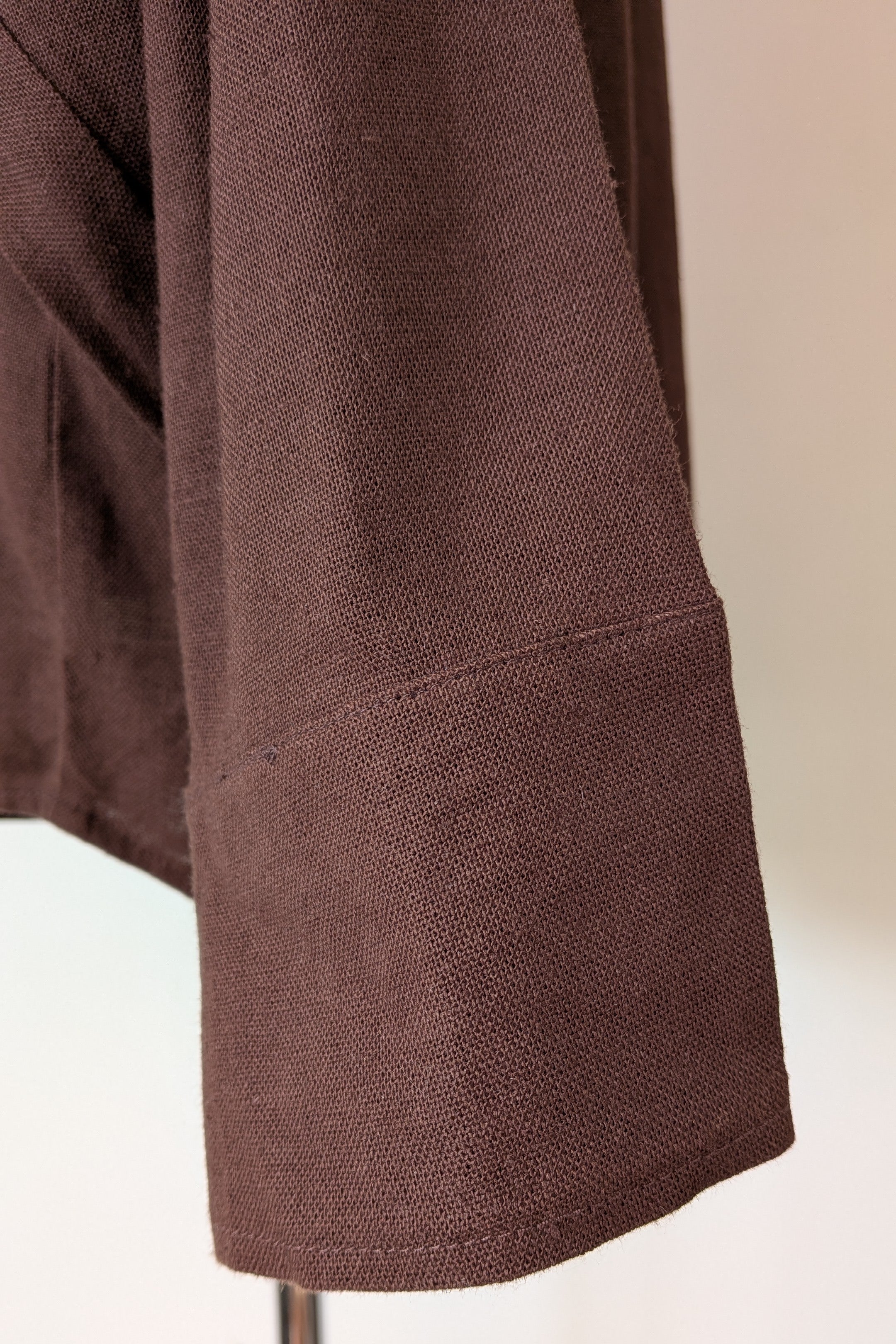 Cools Club Aries Shirt in Coffee Linen Size 14 BNWT RRP $129