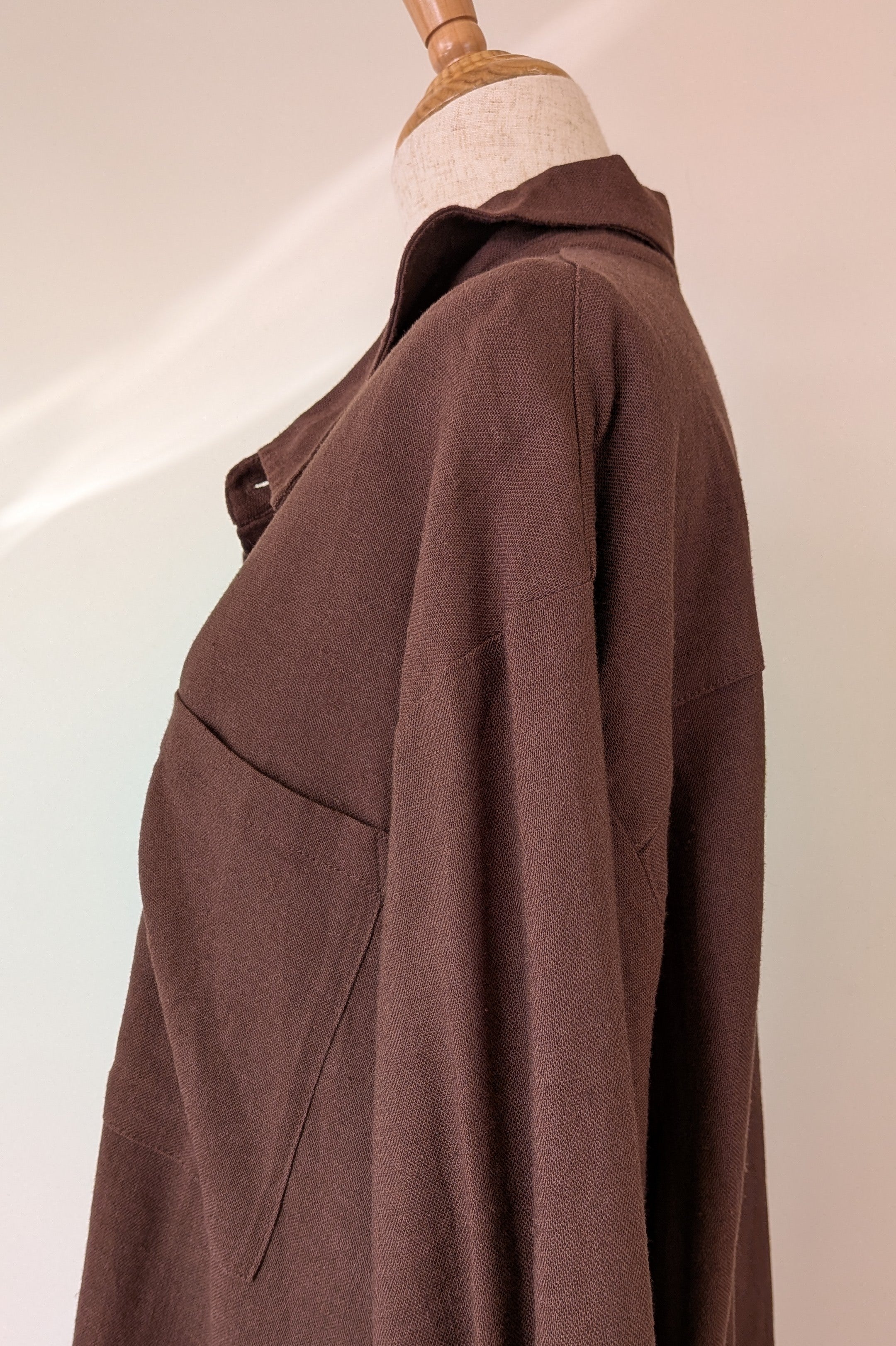 Cools Club Aries Shirt in Coffee Linen Size 14 BNWT RRP $129