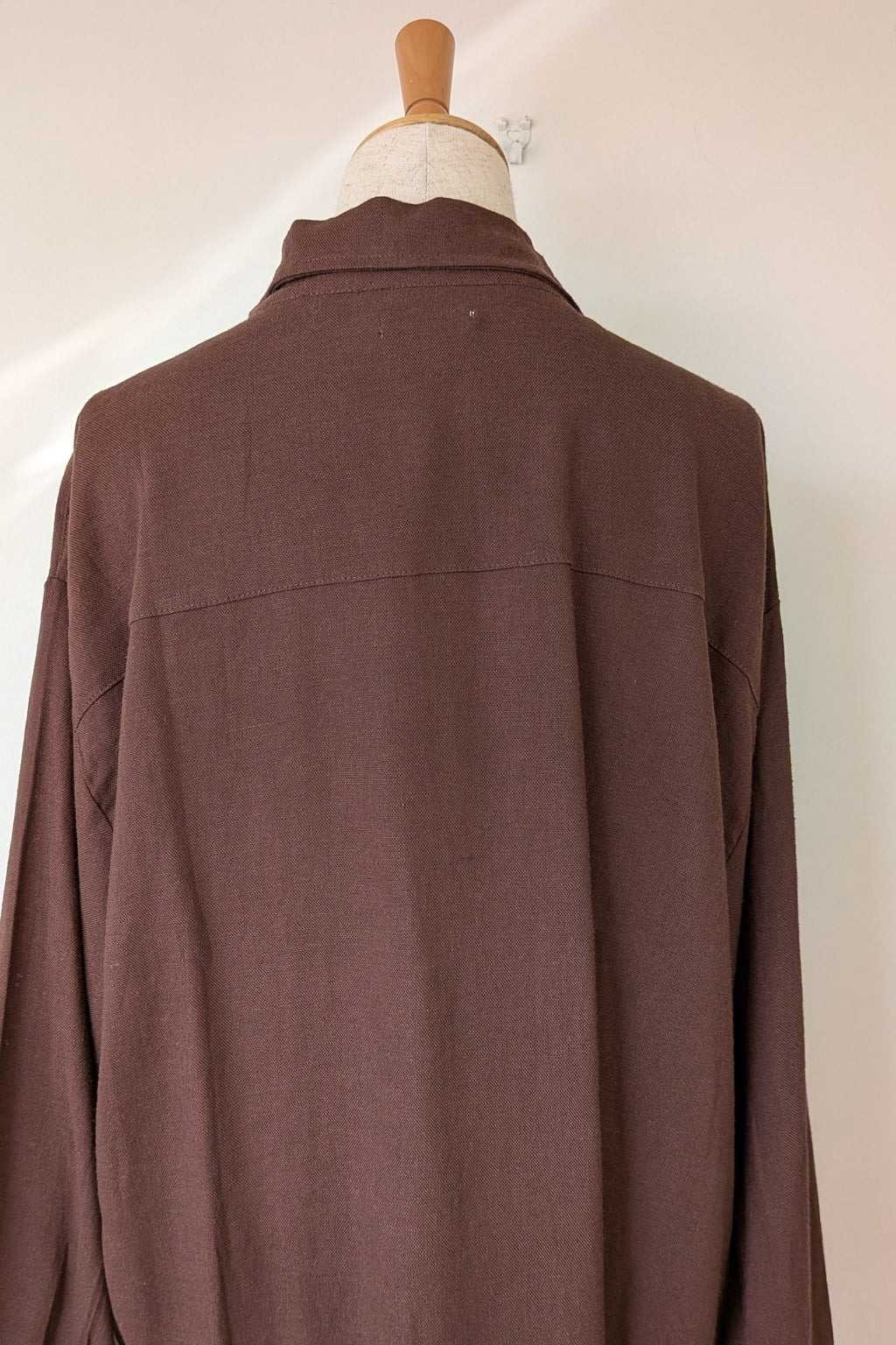 Cools Club Aries Shirt in Coffee Linen Size 14 BNWT RRP $129