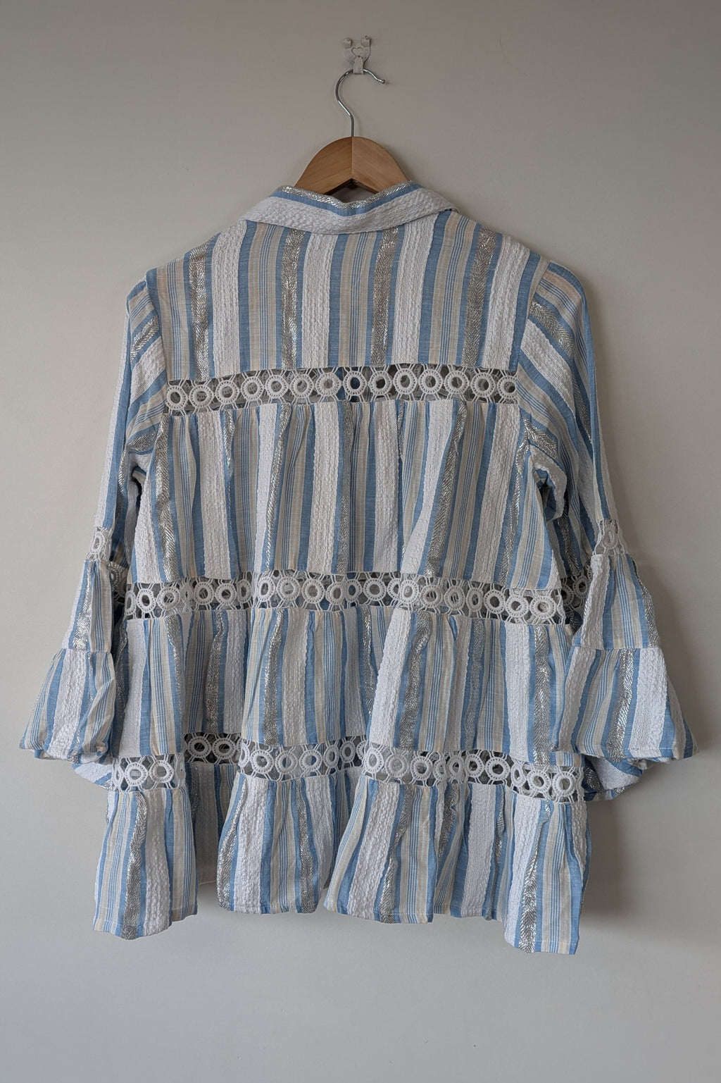 Azure and Indigo Aluna Swing Shirt Size XS BNWOT RRP $159