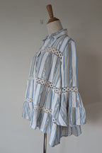 Azure and Indigo Aluna Swing Shirt Size XS BNWOT RRP $159