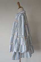 Azure and Indigo Aluna Swing Shirt Size XS BNWOT RRP $159
