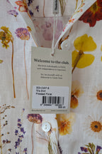 Cools Club 70's Pressed Floral Linen Shirt Size 8 BNWT RRP $99.95