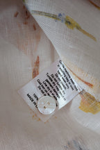 Cools Club 70's Pressed Floral Linen Shirt Size 8 BNWT RRP $99.95