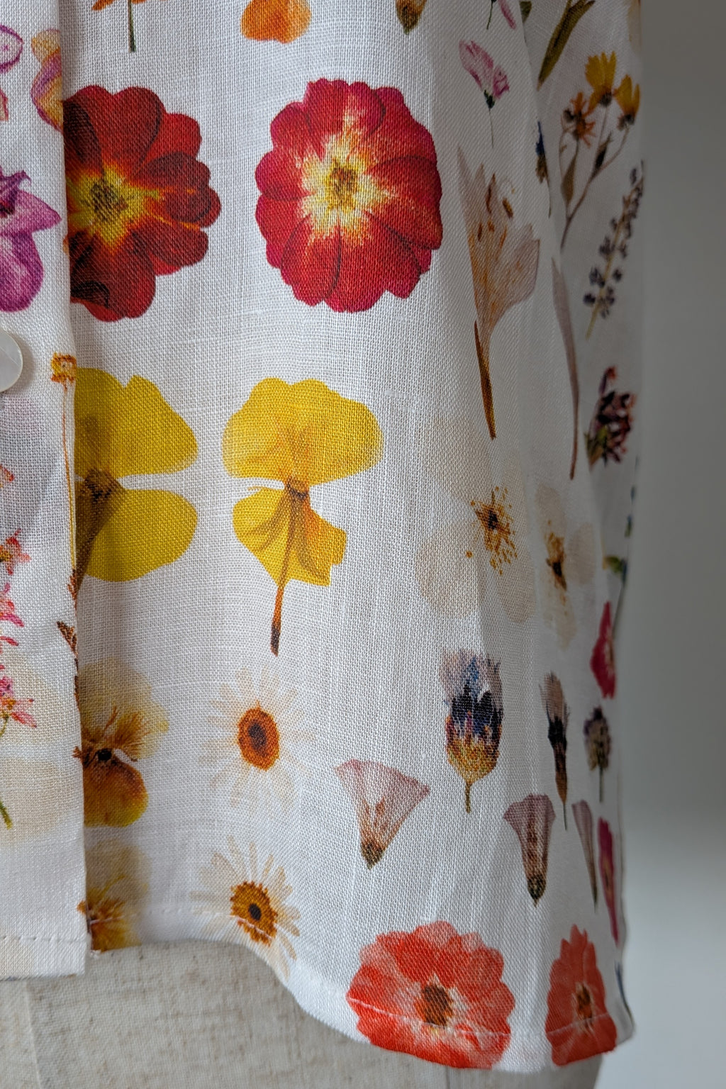 Cools Club 70's Pressed Floral Linen Shirt Size 8 BNWT RRP $99.95