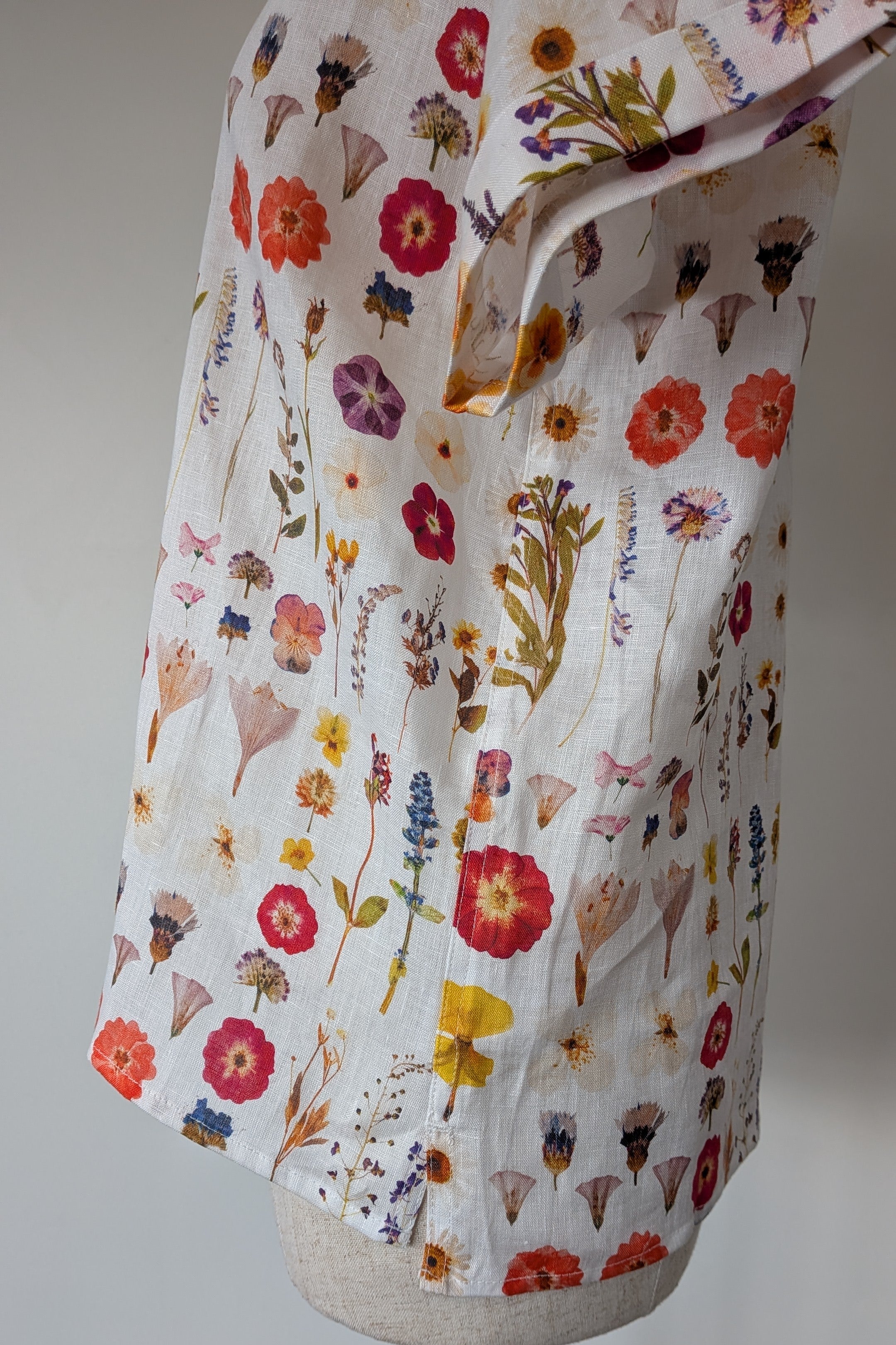 Cools Club 70's Pressed Floral Linen Shirt Size 8 BNWT RRP $99.95