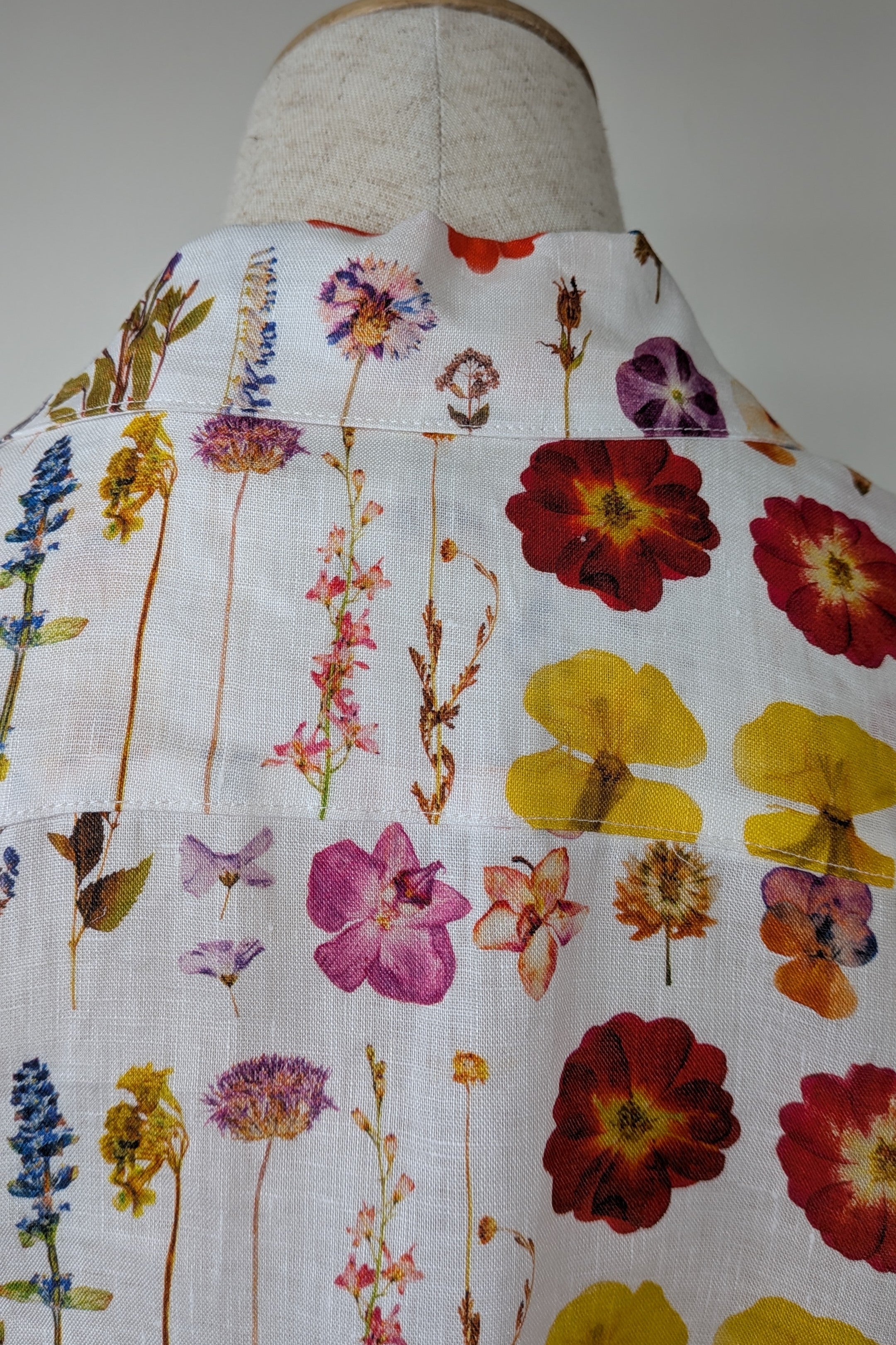 Cools Club 70's Pressed Floral Linen Shirt Size 8 BNWT RRP $99.95