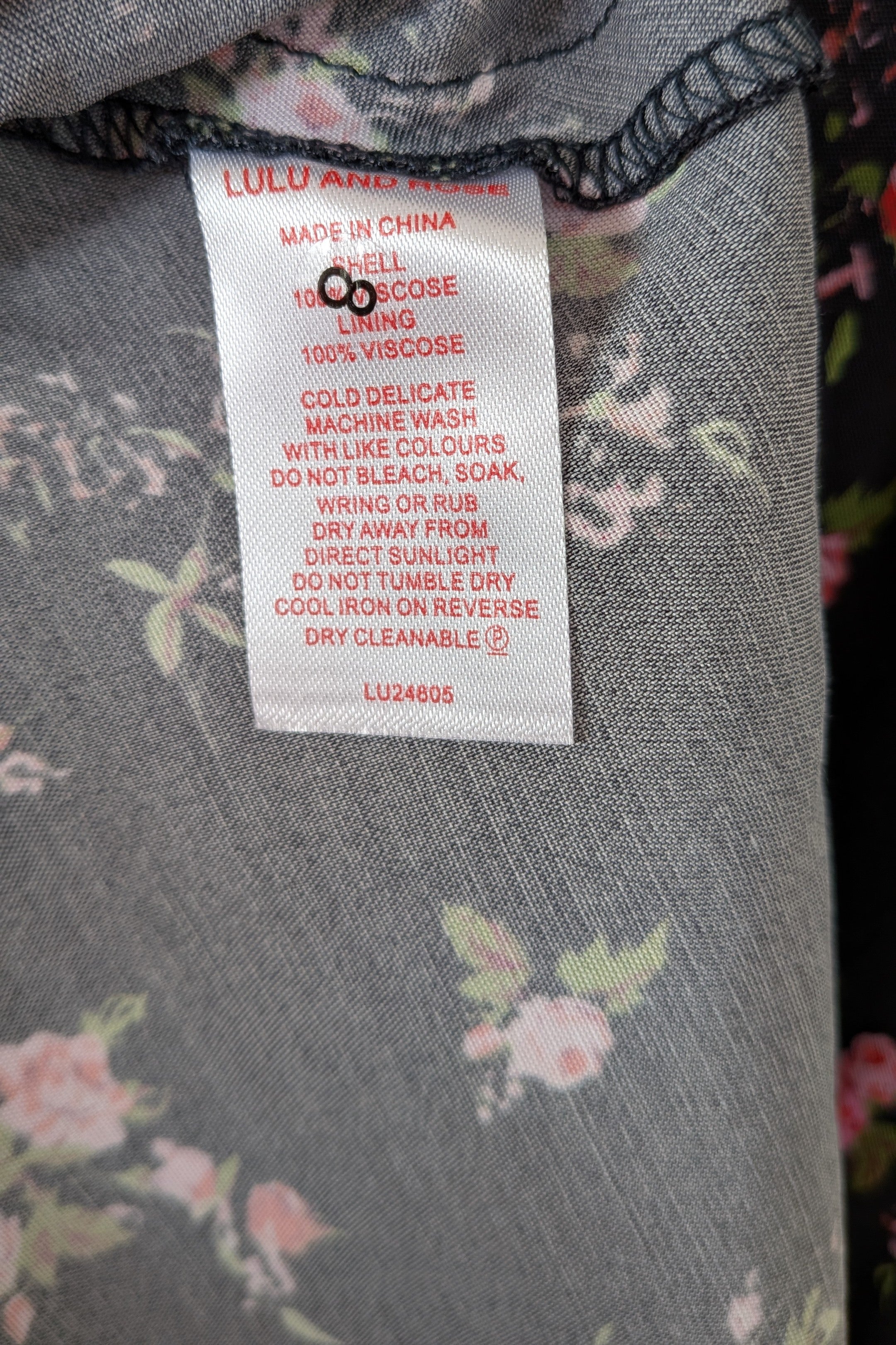 Lulu & Rose Daphne Midi Floral Dress Size S BNWT RRP $119.95