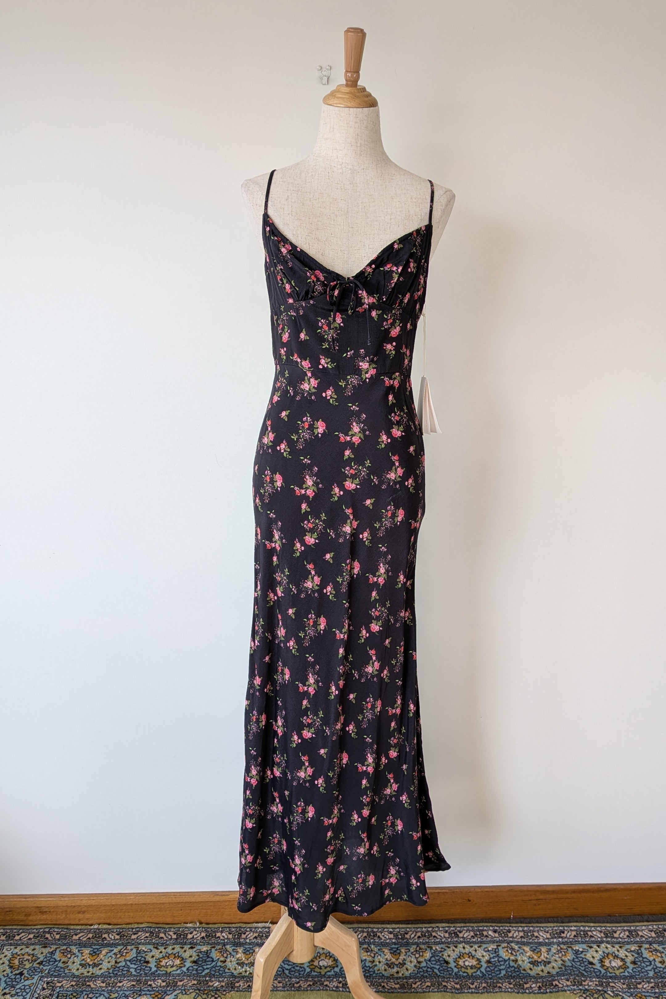 Lulu & Rose Daphne Midi Floral Dress Size S BNWT RRP $119.95