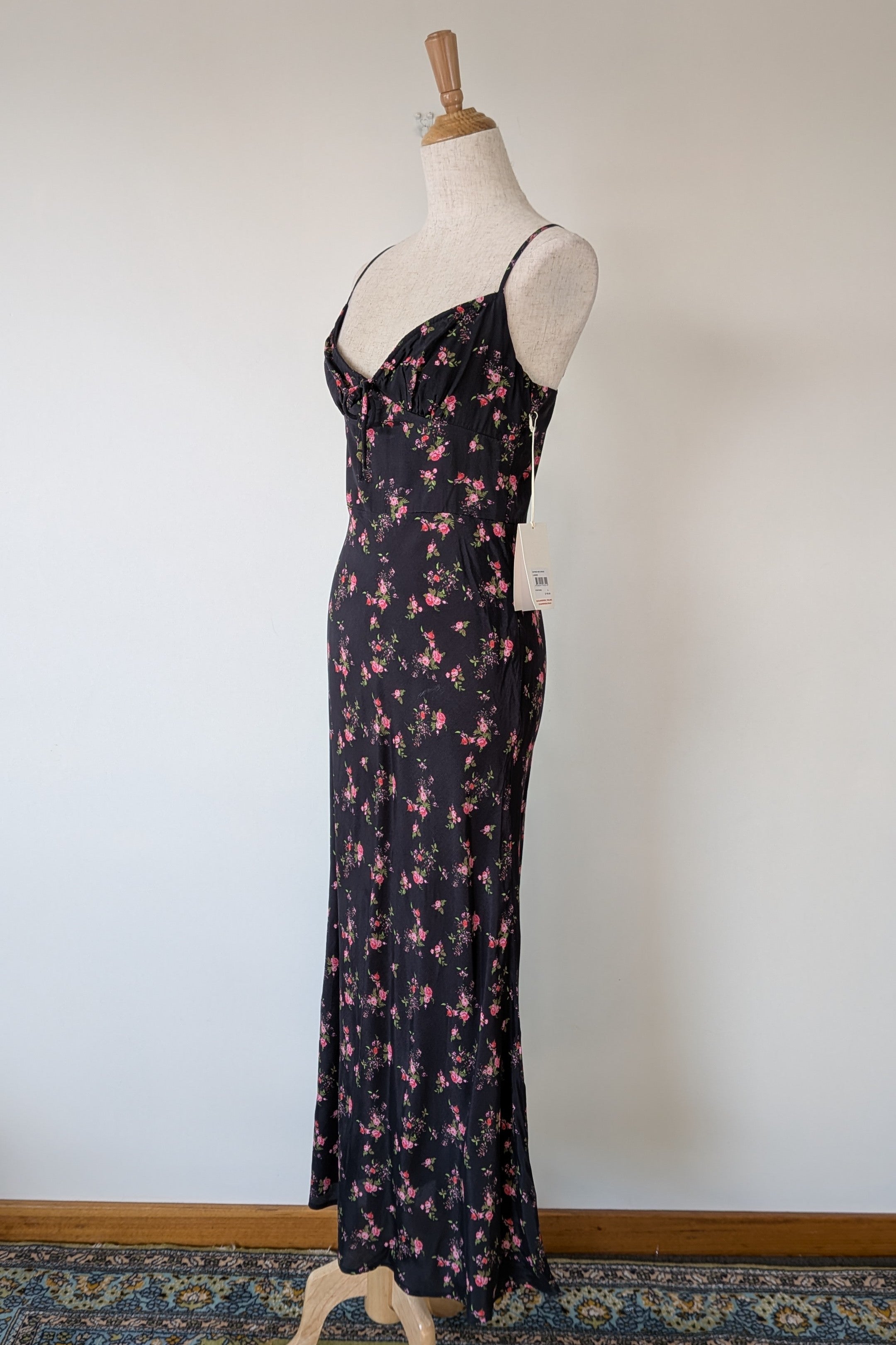 Lulu & Rose Daphne Midi Floral Dress Size S BNWT RRP $119.95