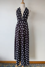 Lioness District Maxi Dress In Noir Polka Dot Size XS BNWT RRP $99