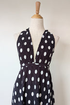 Lioness District Maxi Dress In Noir Polka Dot Size XS BNWT RRP $99