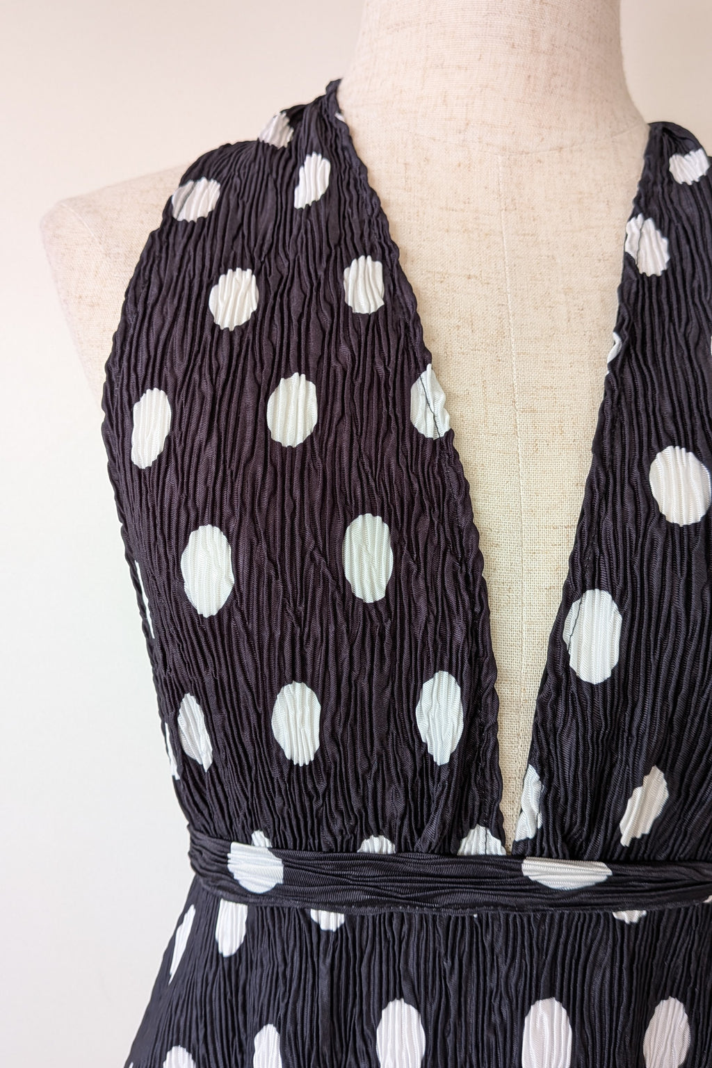 Lioness District Maxi Dress In Noir Polka Dot Size XS BNWT RRP $99
