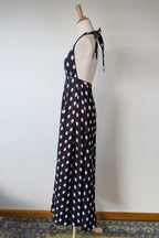 Lioness District Maxi Dress In Noir Polka Dot Size XS BNWT RRP $99