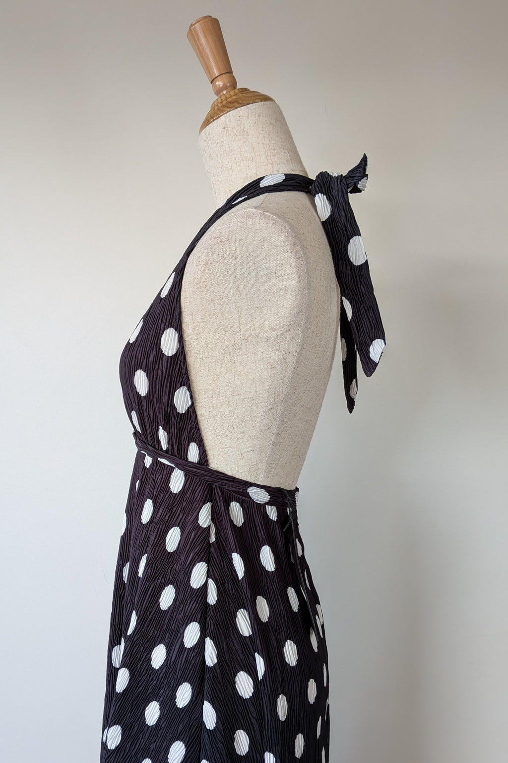 Lioness District Maxi Dress In Noir Polka Dot Size XS BNWT RRP $99