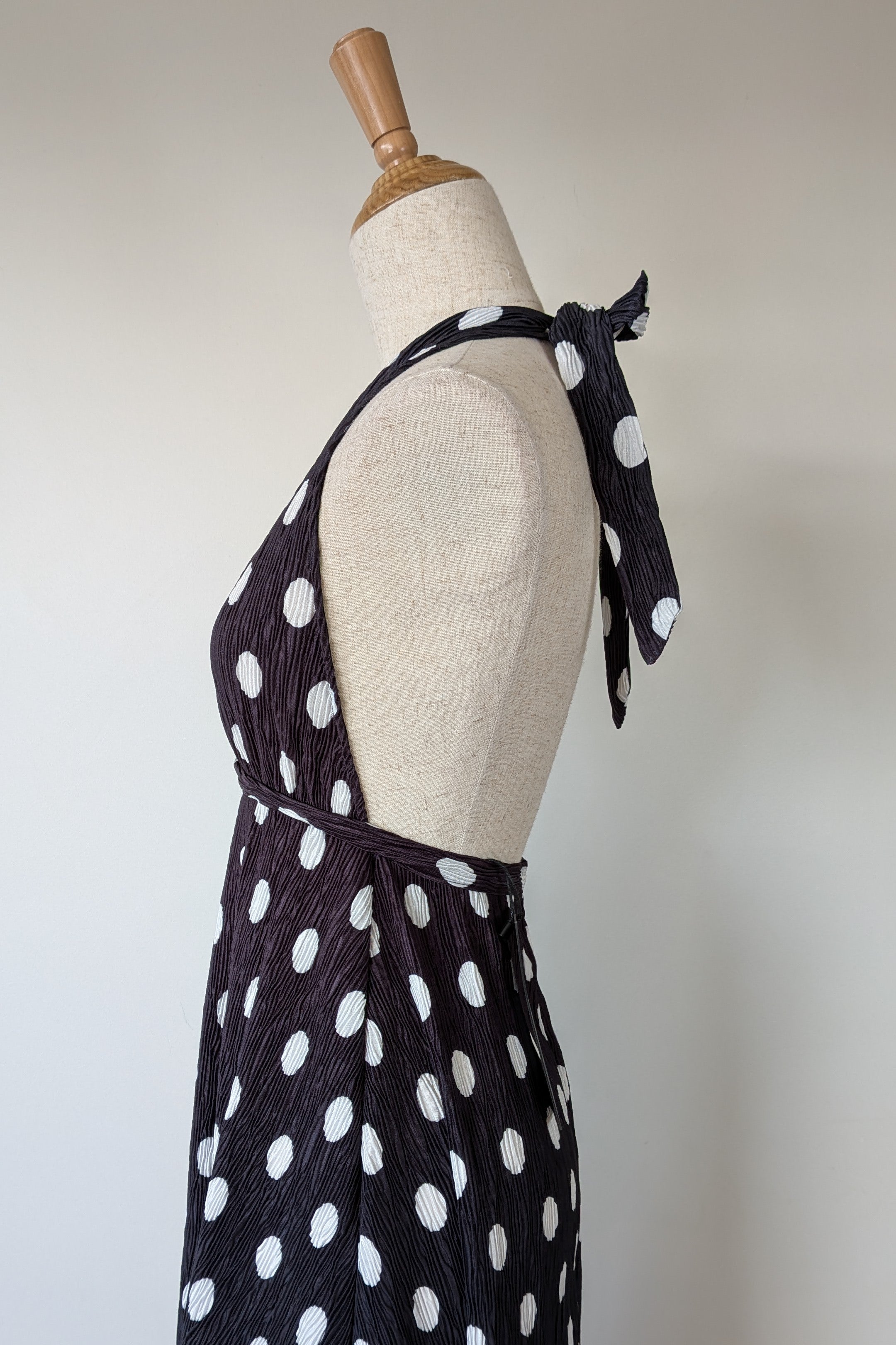 Lioness District Maxi Dress In Noir Polka Dot Size XS BNWT RRP $99