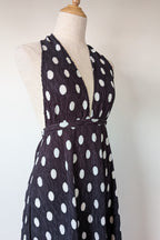 Lioness District Maxi Dress In Noir Polka Dot Size XS BNWT RRP $99