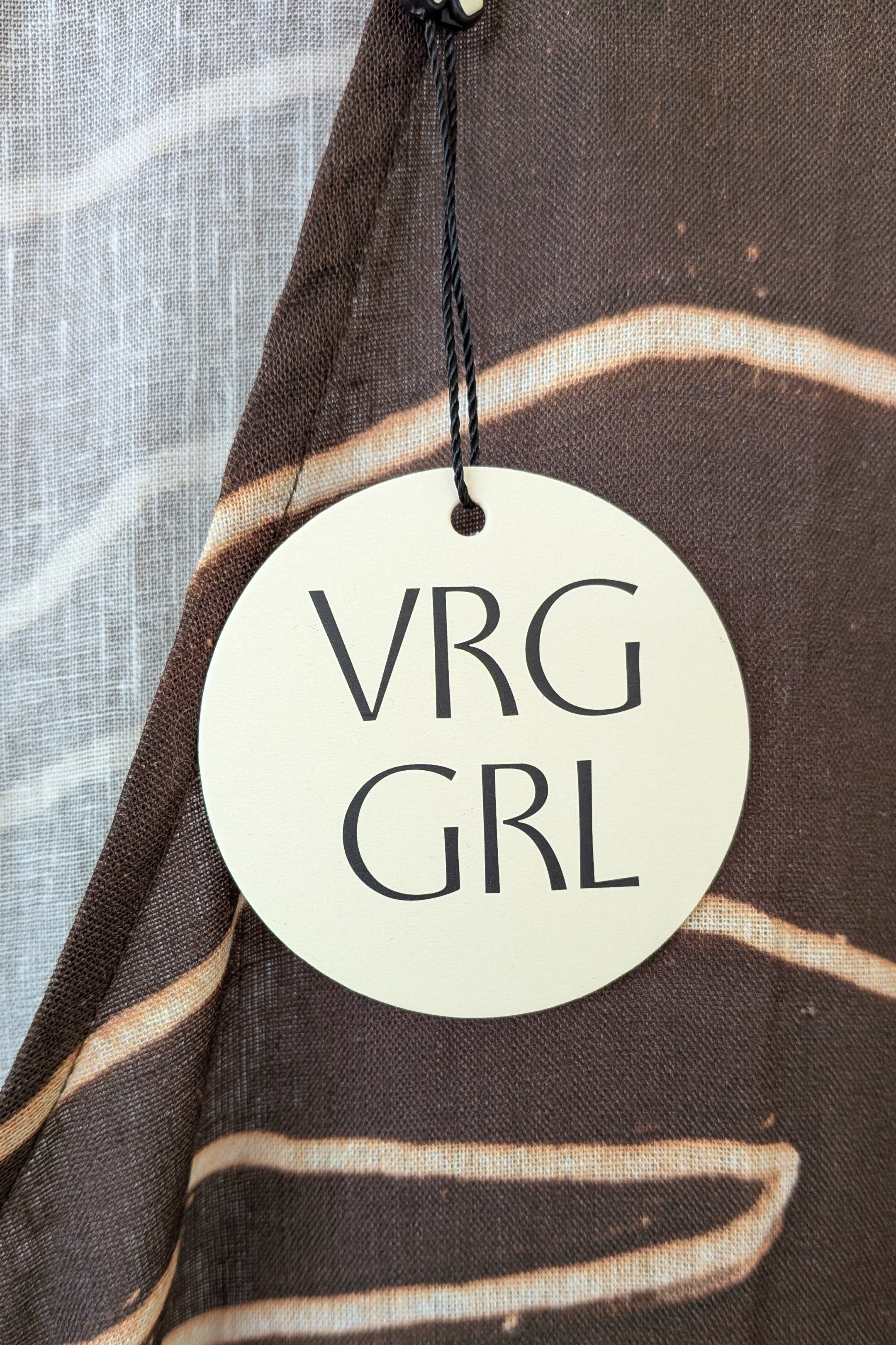VRG GRL Marlii Linen Smock Top Size 12 BNWT