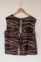 VRG GRL Marlii Linen Smock Top Size 12 BNWT