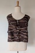 VRG GRL Marlii Linen Smock Top Size 12 BNWT