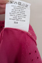 Joop & Gypsy Broderie Shirred Dress in Pink Size 16 BNWT RRP $89.95