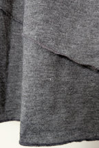 Made With Heart Grey Layered Dress Size M BNWT