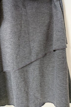 Made With Heart Grey Layered Dress Size M BNWT
