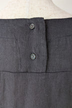 Worthier The Label Black 100% Linen Shirt Size M/L