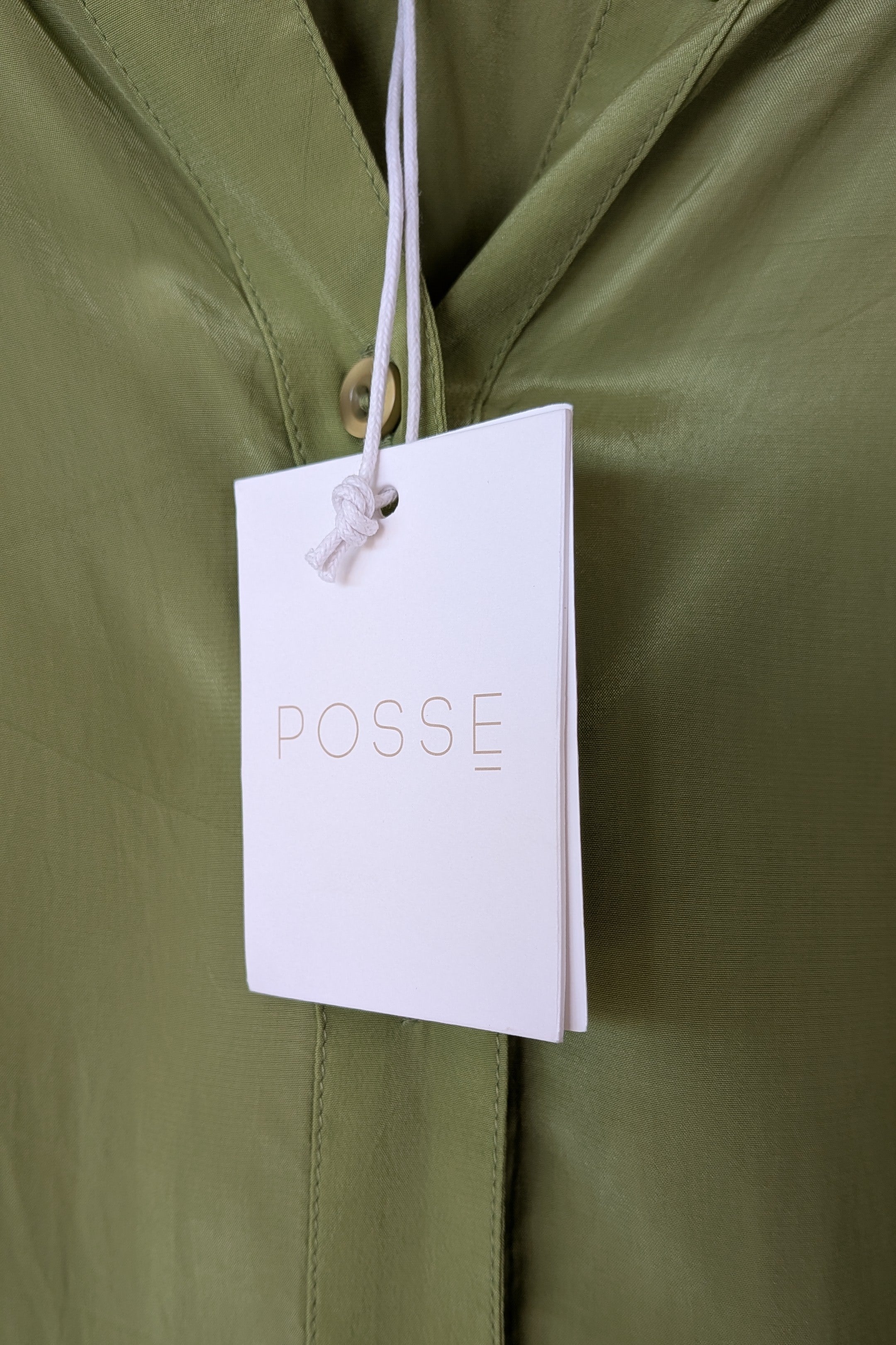 Posse Levi Shirt in Pickle Size XXS/XS BNWT