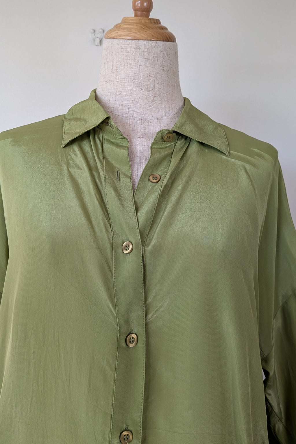 Posse Levi Shirt in Pickle Size XXS/XS BNWT