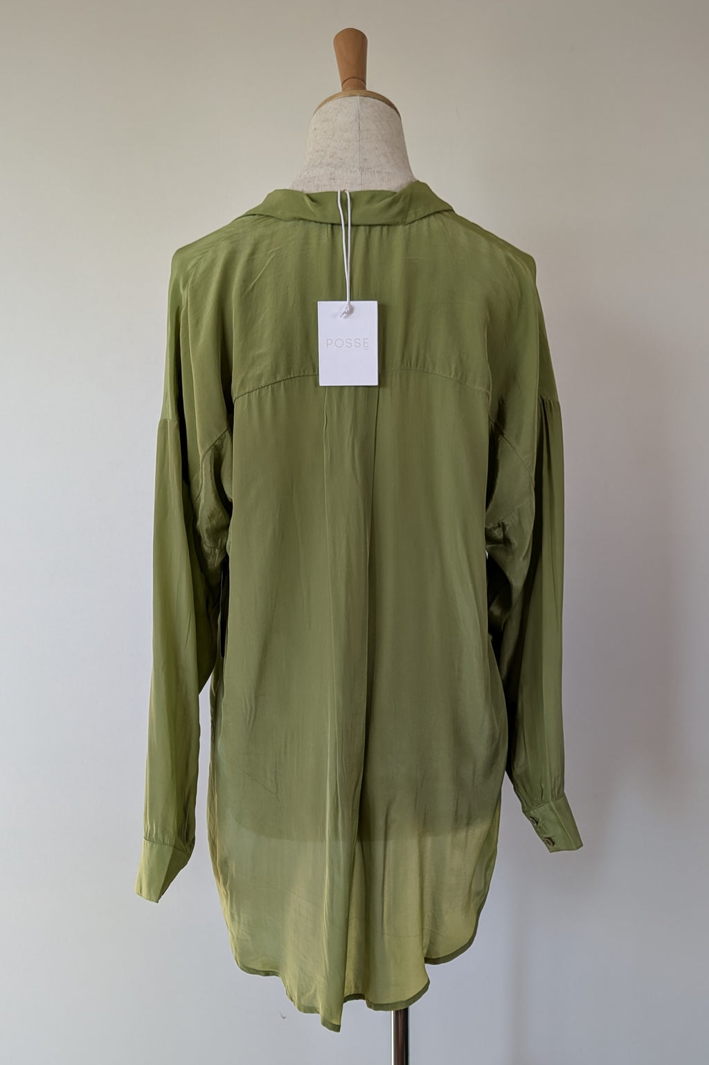 Posse Levi Shirt in Pickle Size XXS/XS BNWT