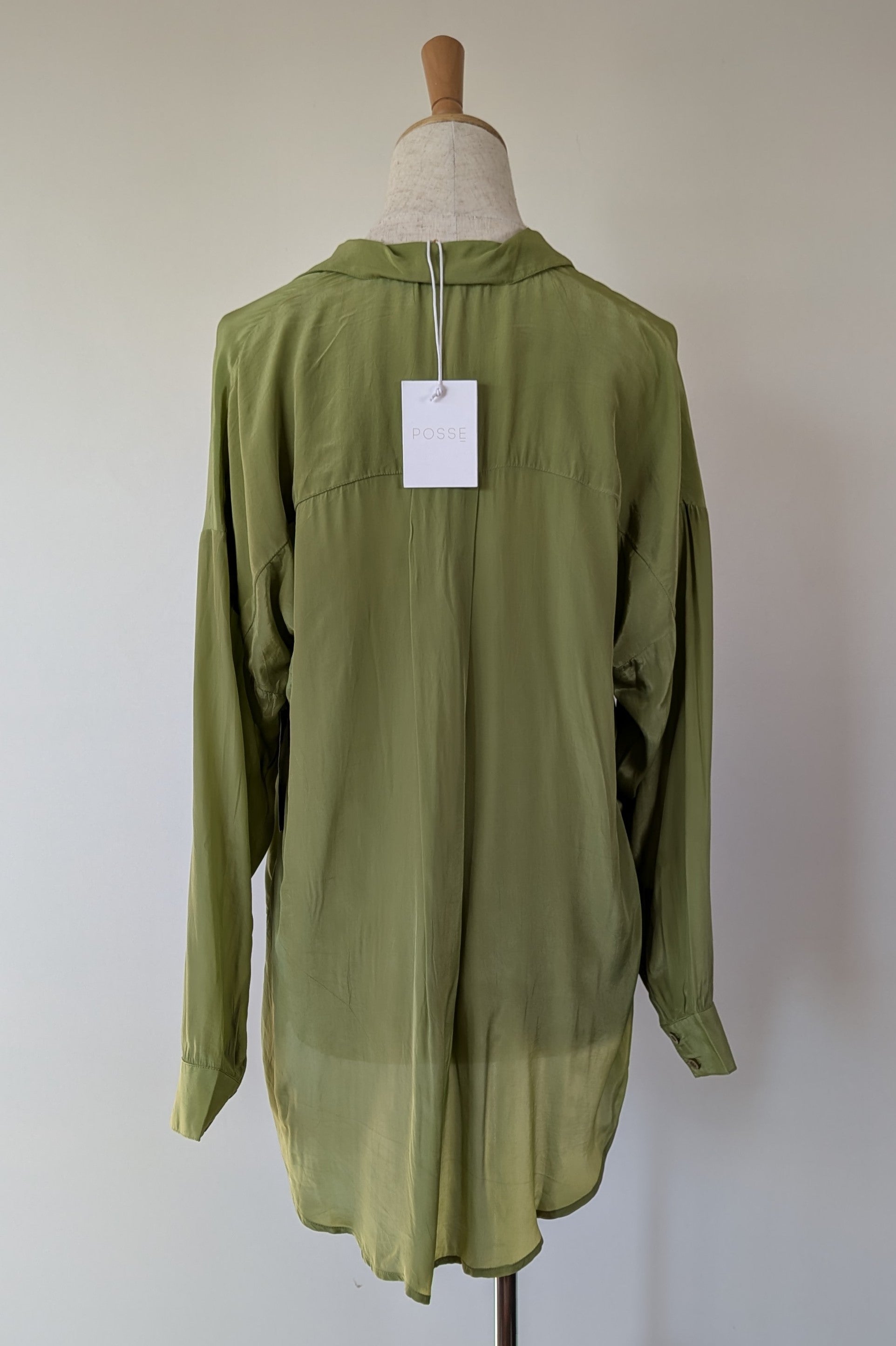 Posse Levi Shirt in Pickle Size XXS/XS BNWT