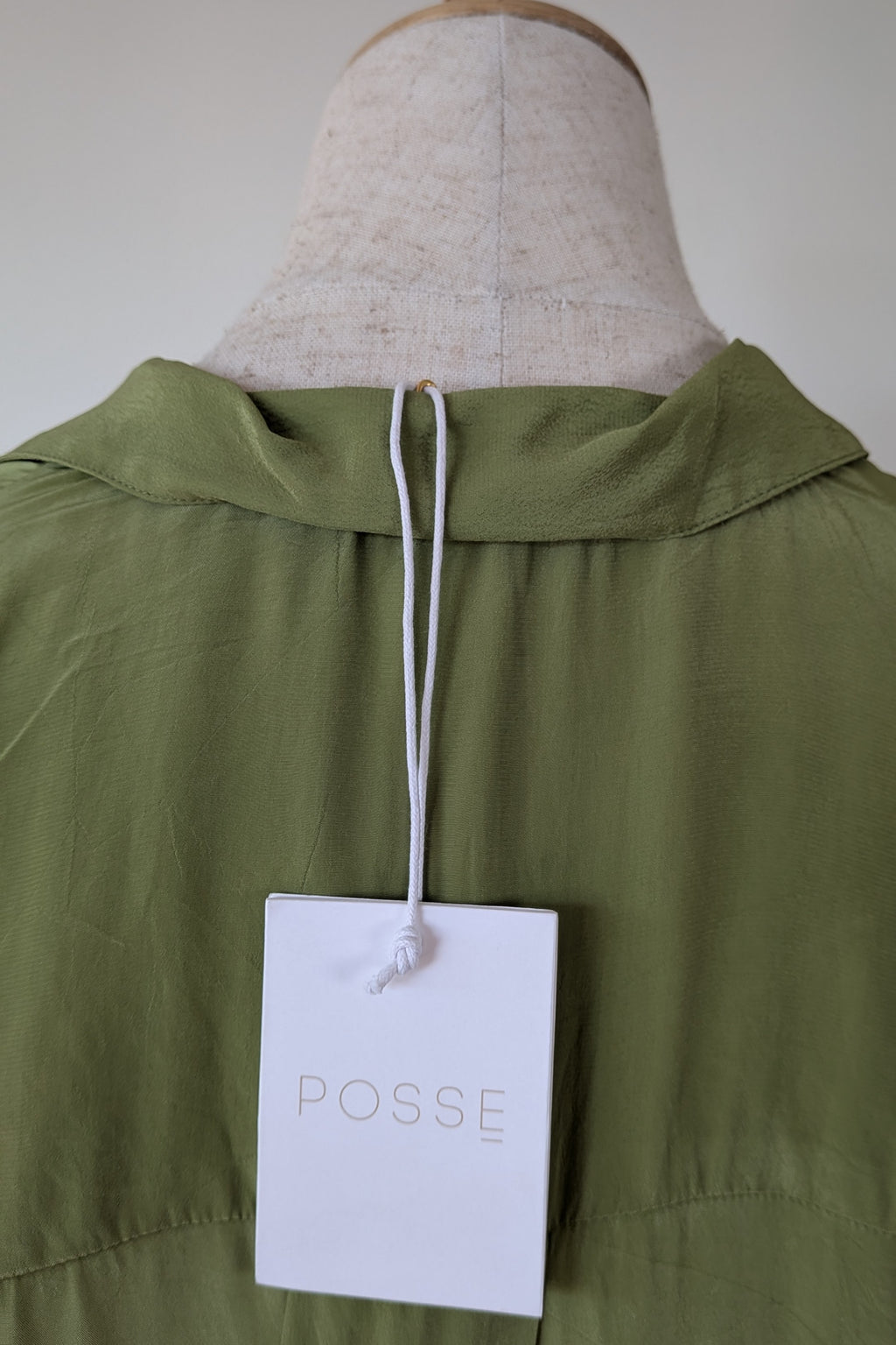 Posse Levi Shirt in Pickle Size XXS/XS BNWT