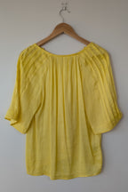 Country Road Short Sleeve Soft Popover in Daisy Size 10