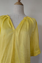 Country Road Short Sleeve Soft Popover in Daisy Size 10