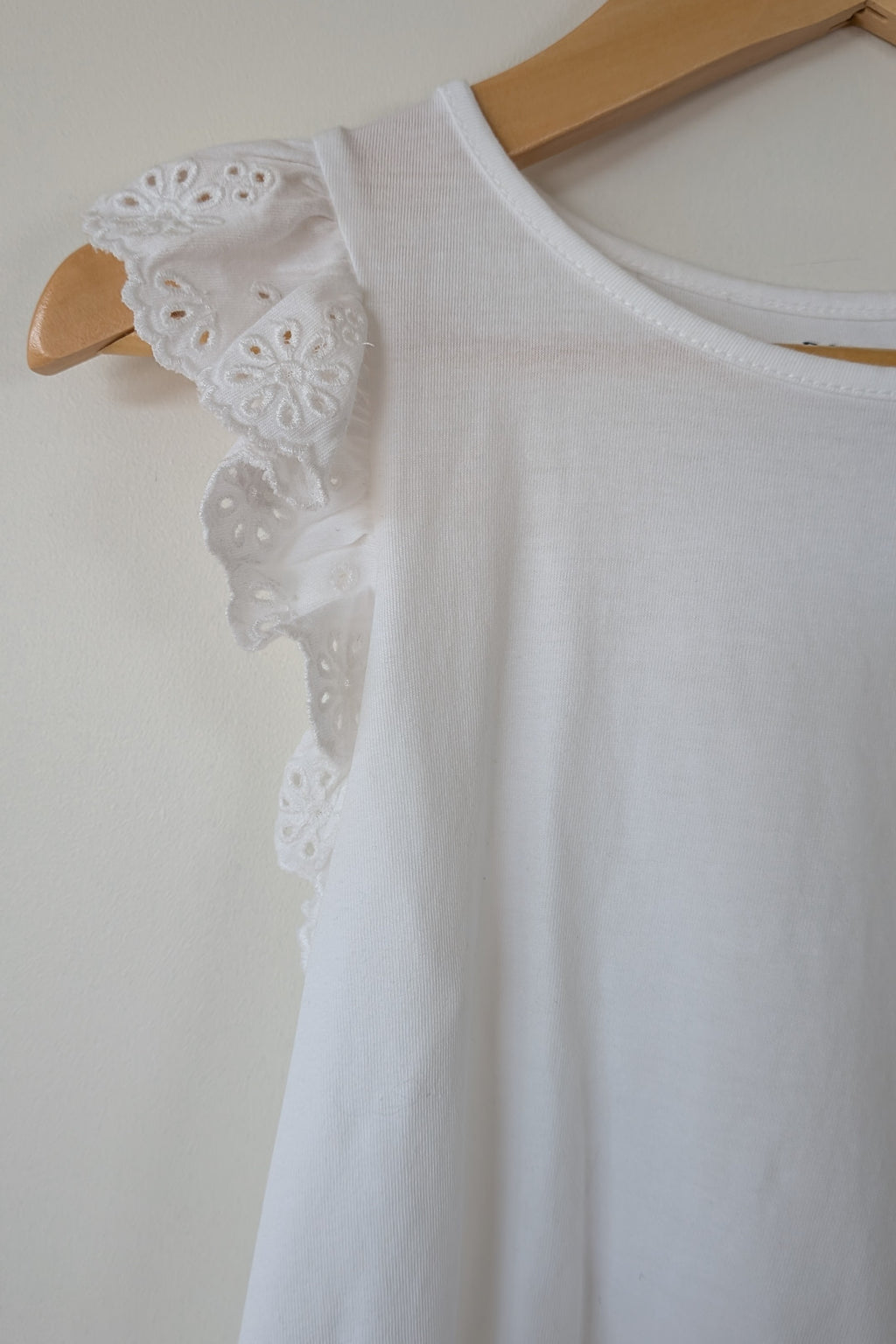 Polo Ralph Lauren Girls Floral Lace Detail Shirt Size 6 BNWT RRP $199