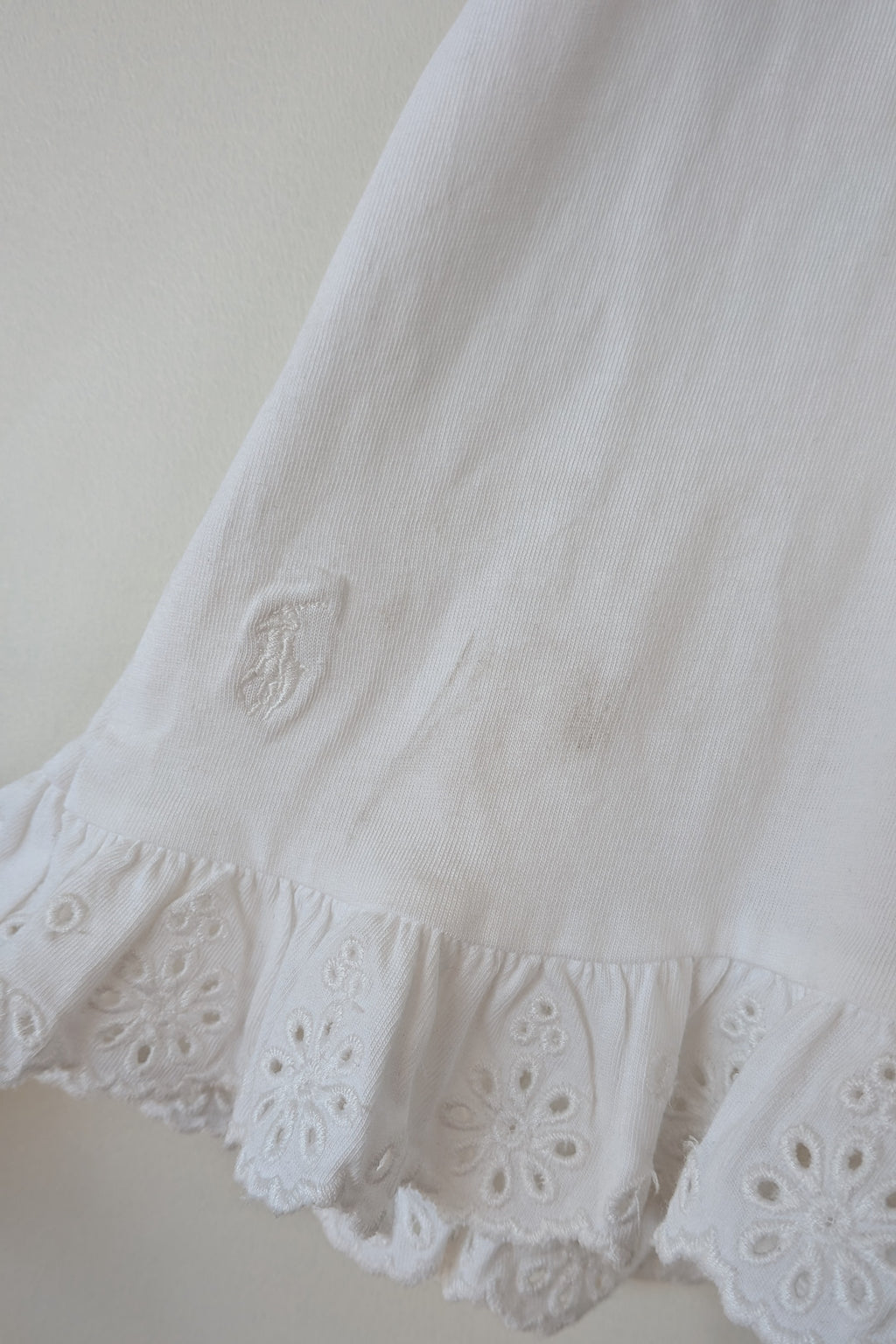 Polo Ralph Lauren Girls Floral Lace Detail Shirt Size 6 BNWT RRP $199